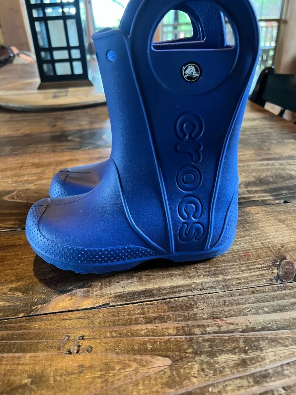 BLUE CROCS SIZE 1